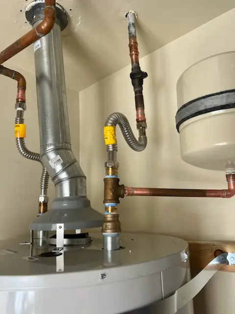 Water heater installation and plumbing repair in Joint Base Mdl